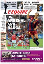 L Equipe Mercredi 16 fevrier 2011
